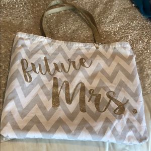 Future/Newly Mrs reversible tote. 👰🏻